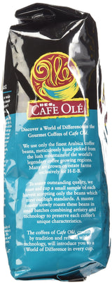 HEB Cafe Ole Whole Bean Coffee 12oz Bag (Pack of 3) (Texas Pecan - Medium Dark Roast (Full City))