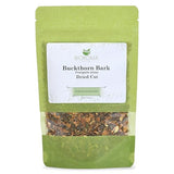 Biokoma Buckthorn Bark Dried Cut 3.55 oz Premium Pure Frangula Alnus Herb Loose Herbal Tea Digestive Support Gentle Colon Cleanse Caffeine-Free