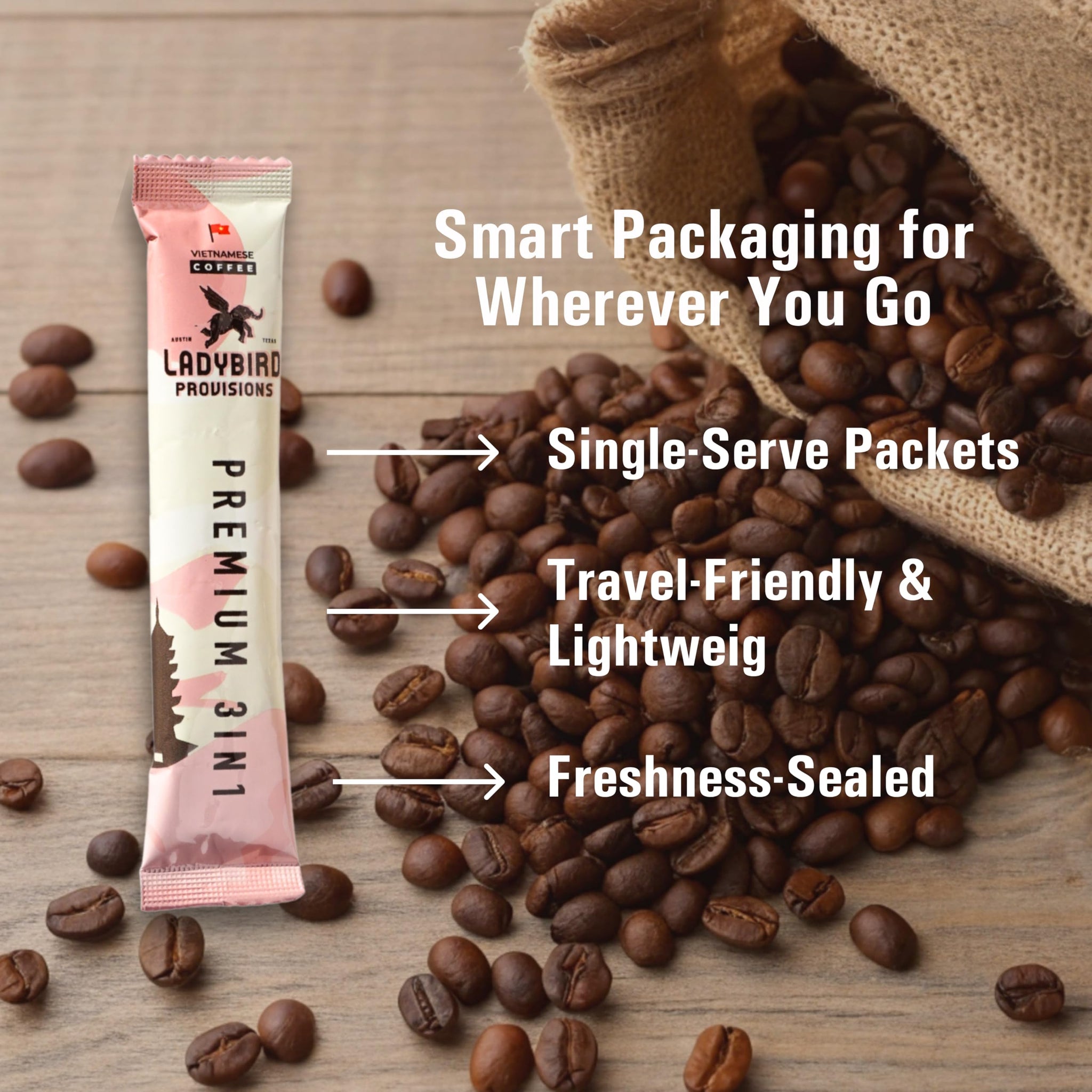 Ladybird Premium 3in1 Instant Latte