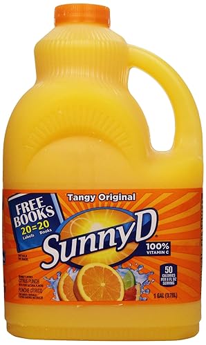 Sunny D Orange Flavored Citrus Punch, Tangy Original, Gallon