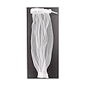 50 Pieces Washing Machine Hose Lint Traps Pet Dog Hair Catcher for Washer Laundry Lint Snare Sink Drain Hose Filter Dryer Mesh Bag with 50pcs Cable