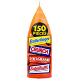 Butterfinger & Co. Bulk Chocolate-y Halloween Candy Bag, Mini and Fun Size Mix of 100 Grand, Butterfinger, Crunch & Baby Ruth for Trick or Treat Bags