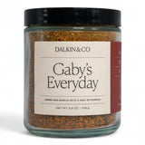 Dalkin & Co. Gaby's Everyday, Garlic & Smoky Paprika Blend, Versatile Cooking Seasoning for Pantry & Kitchen, Eco Friendly Reusable Jar, No Fillers or