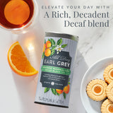 The Republic of Tea - All Day Earl Grey Orange Marmalade Decaf Black Tea, Naturally decaffeinated, 36 Tea Bags