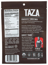 TAZA CHOCOLATES Organic Wicked Dark Chocolate Covered Cashews, 3.5 OZ