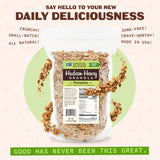 Hudson Henry Pistachio Almond Granola | Gluten Free Granola with Nuts and Seeds | Vegan, Non-GMO & Small Batch Baked with Pure Maple Syrup & Extra