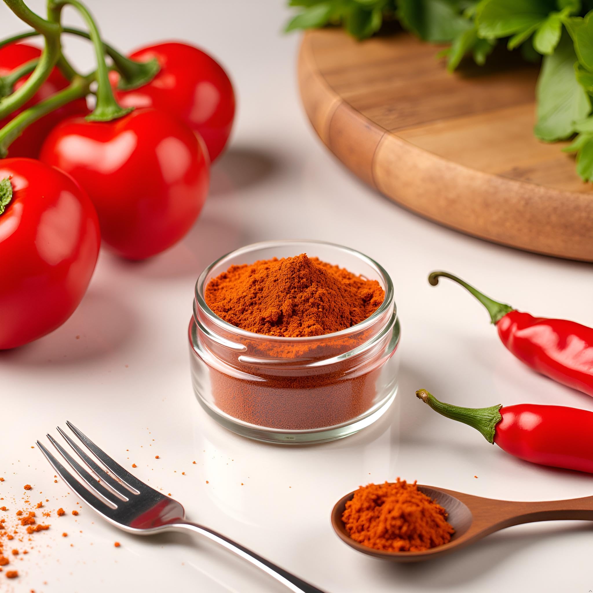 Essential Spice Carolina Reaper Chili Powder, 8 oz - Extremely Hot Ground Pepper with Fruity, Smoky Flavor - Made from 100% Pure Reaper Chilies