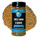 Claire's Kitchen Sweet Onion & Garlic All Purpose Seasoning Rub/Savory All Natural Blend/Poultry, Steak, Pork, Fish & Vegetable Spices Rub / 8.8oz Net