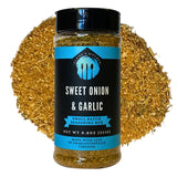Claire's Kitchen Sweet Onion & Garlic All Purpose Seasoning Rub/Savory All Natural Blend/Poultry, Steak, Pork, Fish & Vegetable Spices Rub / 8.8oz Net