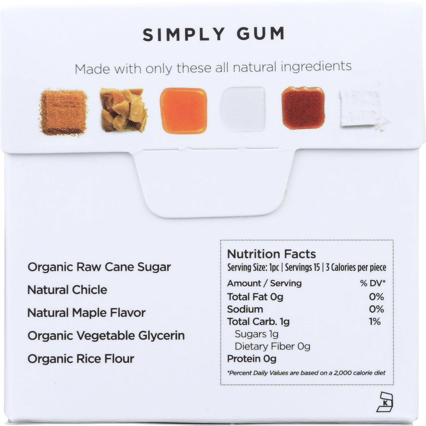 Simply Gum, Smplgm Maple 15 Count