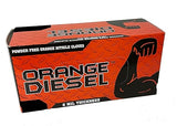 Golden Protective Services Outlet The Orange Diesel, Orange Nitrile Disposable Gloves, Powder Free, 6 Mil, Diamond Textured, Beaded Cuff, Sizes M-XXL