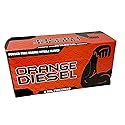 Golden Protective Services Outlet The Orange Diesel, Orange Nitrile Disposable Gloves, Powder Free, 6 Mil, Diamond Textured, Beaded Cuff, Sizes M-XXL