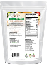 Instant Bone Broth Soup Powder - Rich Umami Flavor packed with Collagen, Keto and Paleo Friendly - 1 lb