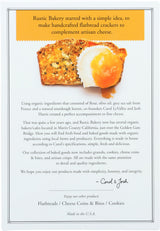 Rustic Bakery, Crisps Citrus Ginger Thyme, 5 Ounce