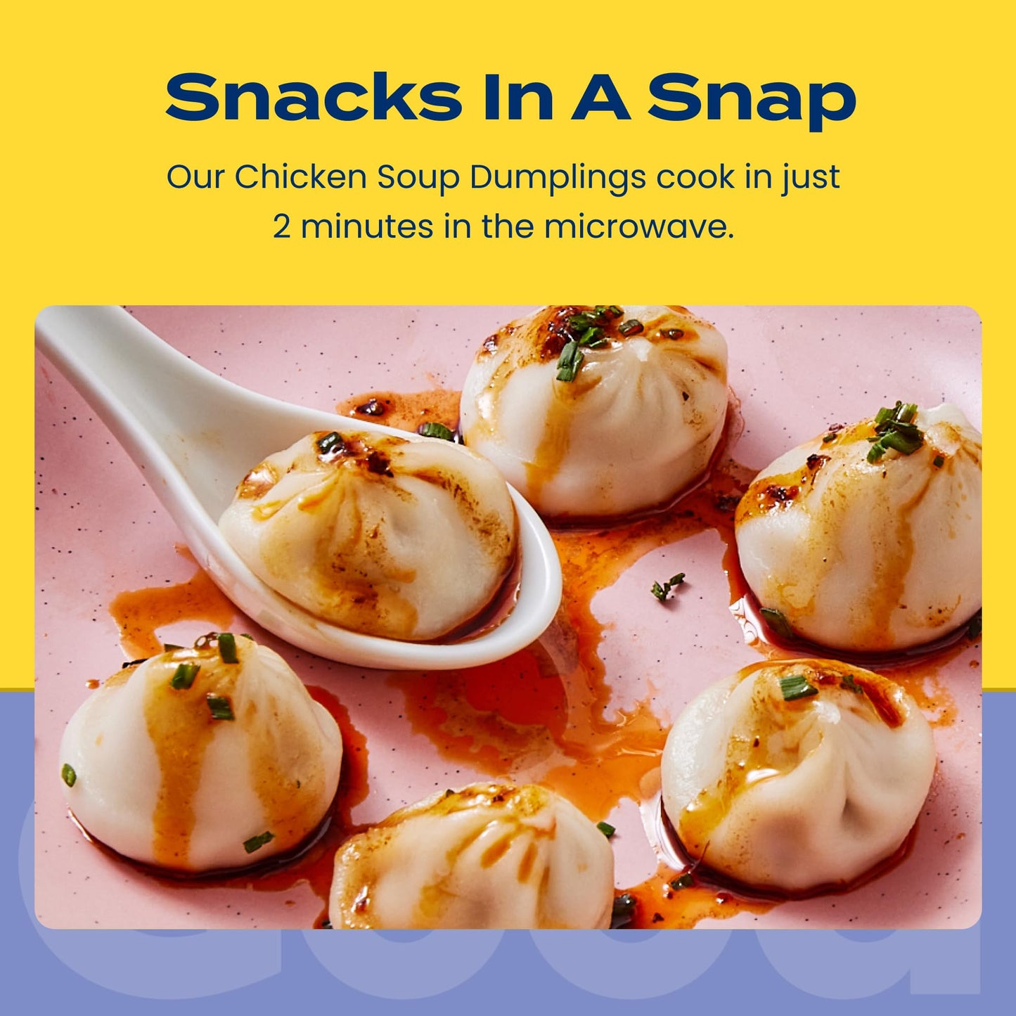 Feel Good Foods Chicken Soup Dumplings Frozen - Gluten Free Appetizers, 6 Ounce