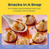 Feel Good Foods Chicken Soup Dumplings Frozen - Gluten Free Appetizers, 6 Ounce