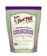Bob's Red Mill Traditional Pearl Couscous, 16oz (Pack of 1) - Non GMO, Vegan, Israeli Couscous, Kosher