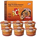 HealSpot High Protein Spicy Chicken Ramen,Dry Tossed Noodles,More 31g Plant-Based Protein Pasta,Low Fat,Low Carb,Non-GMO,Keto & Vegan