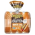 Nature's Own Perfectly Crafted Brioche Style Hot Dog Rolls, Non-GMO Hot Dog Buns, 8 Count