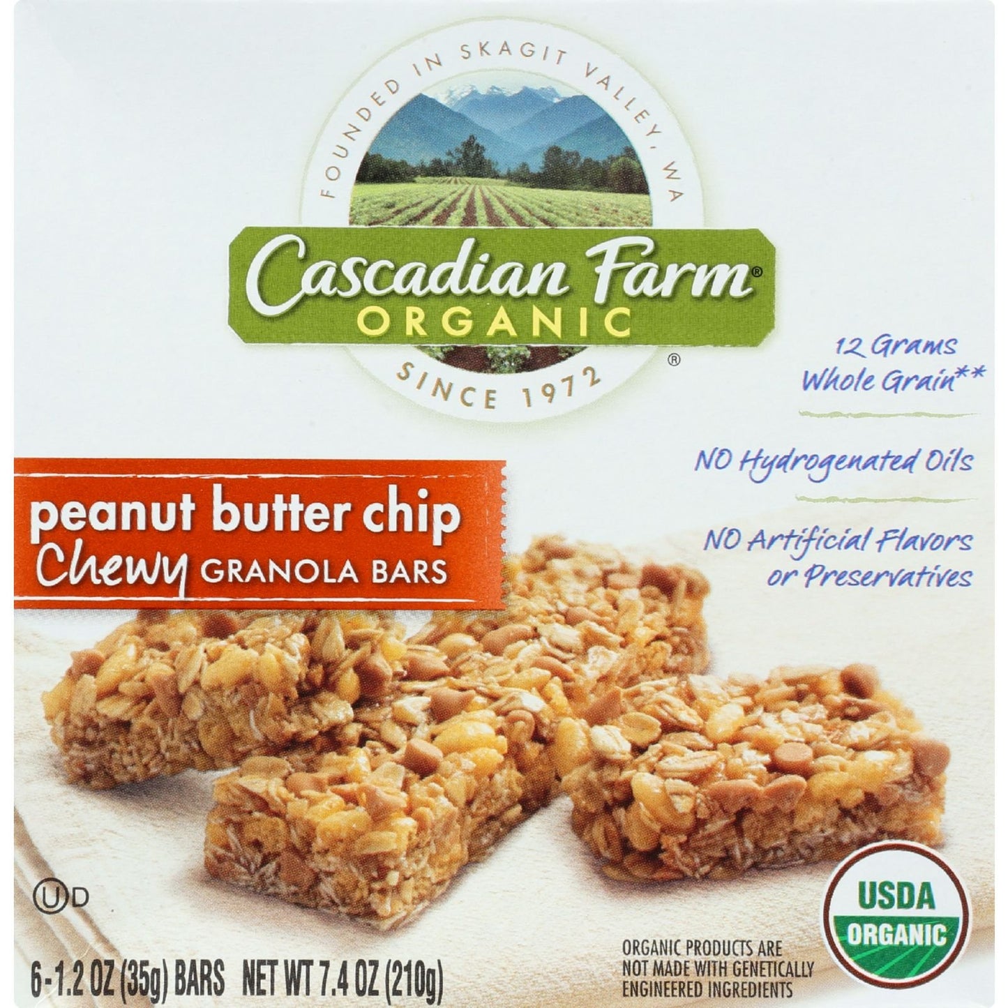 Peanut Butter Chip Chewy Granola Bar 7.40 Ounces (Case of 12)
