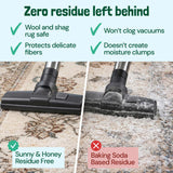 Sunny & Honey Carpet Deodorizer and Freshener Powder - Pet Safe Rug Refresher for Vacuuming - Mint Odor Eliminator for Strong Odor and Pet Urine (20