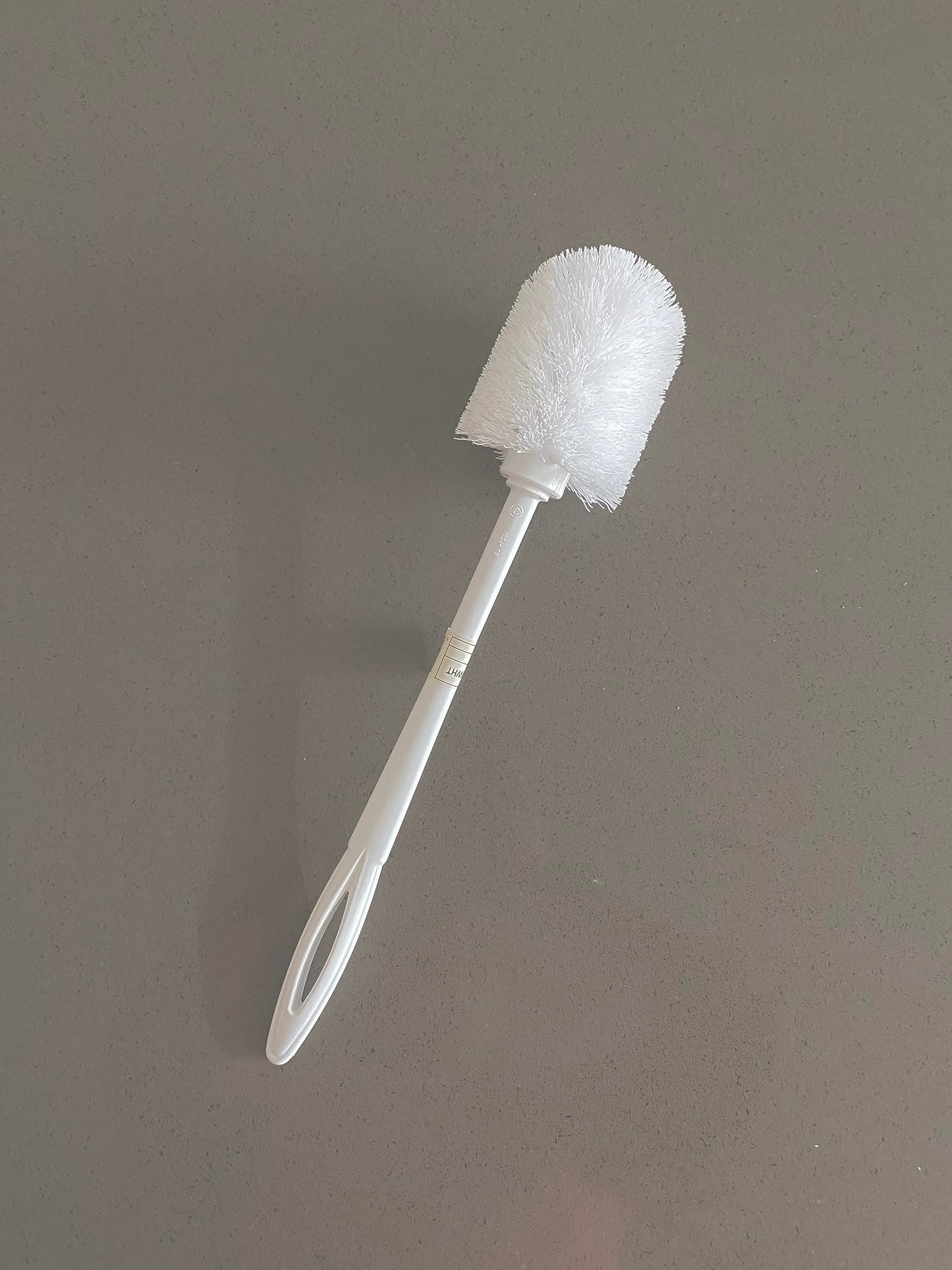 Rubbermaid Commercial Products 15" Toilet Brush, White, Toilet Bowl Brush for Bathroom, Professional/Janitorial Scrub Brush for Toilet