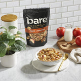 Bare Granola, Apple Cinnamon, 7g Fiber, Whole Grains, Heart Healthy, Real Fruit Pieces, 11 oz Bag