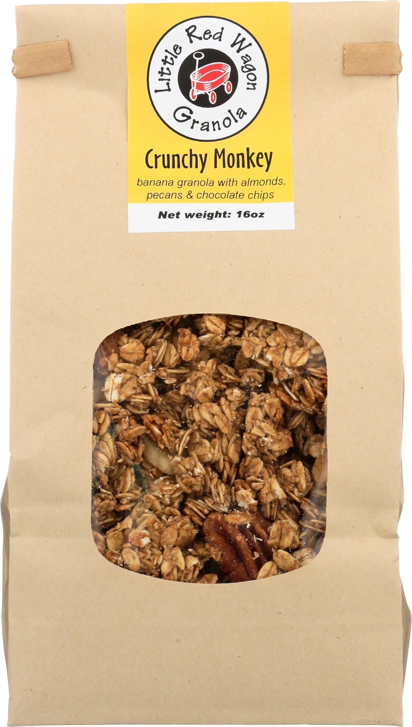 Little Red Wagon Crunchy Monkey Granola, 16 OZ