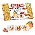 Hazer Baba Turkish Delight Candy with Apricot, Almond & Honey, Gourmet Snack Box, Traditional, Turkish Lokum, Unique Sweets, Loukumi, Delicias Turcas