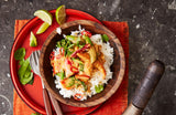 Spice Tailor 3 Simple Steps Restaurant Quality Meals in Minutes Kits Ready in 10 Minutes (6 Pack, Thai Red Curry)