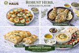 The Snack Haus Dried Thyme Leaves 7 oz - Premium Mediterranean Herb Seasoning - Aromatic Thyme Seasoning for Cooking, Soups, Meat, Chicken, Vegetables