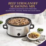 Crock-Pot Beef Stroganoff Seasoning Mix, 1.5 Ounce