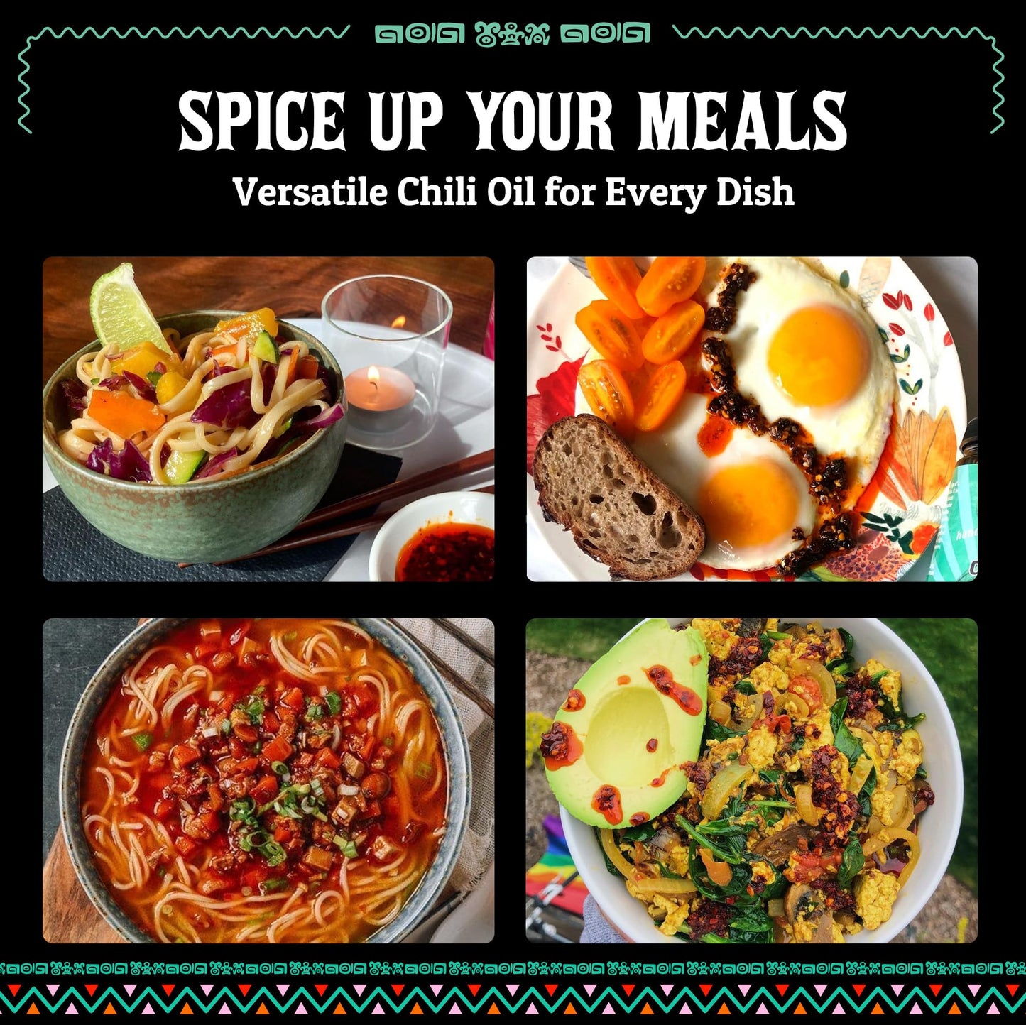 Hot Mama Salsa Guajillo Chili Oil - A Chili Oil Rich in Antioxidants, Low Calorie, No Preservatives, Additives, or GMOs - Perfect for Mushrooms