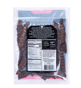 No Mans Land Premium Beef Jerky | 17G High Protein Slow-Dried Beef Snack | Smoked & Seasoned Jerky Strips | HOT 16oz Bag