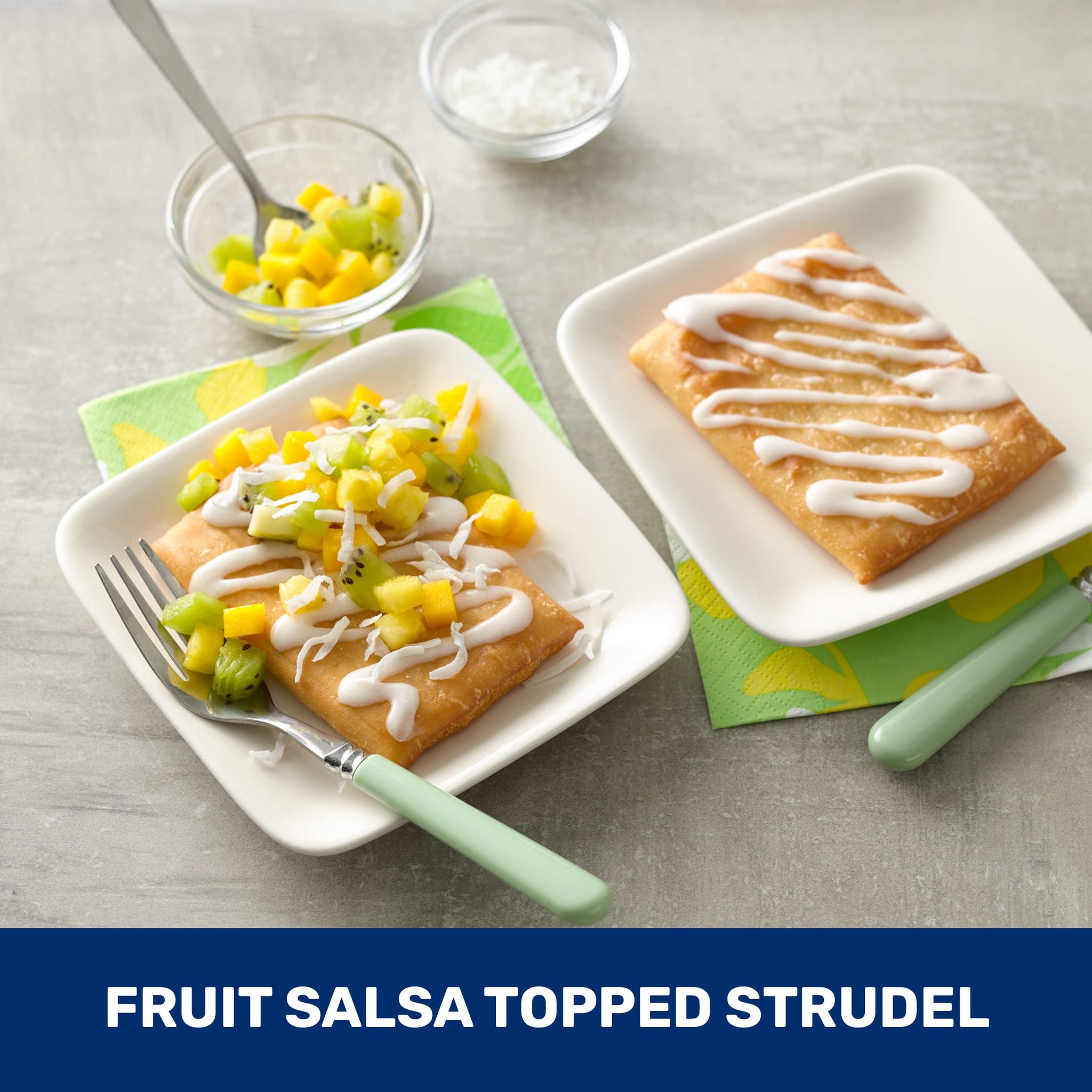 Pillsbury Toaster Strudel Frozen Pastries, Cream Cheese and Strawberry, 6 Ct, 11.7 oz