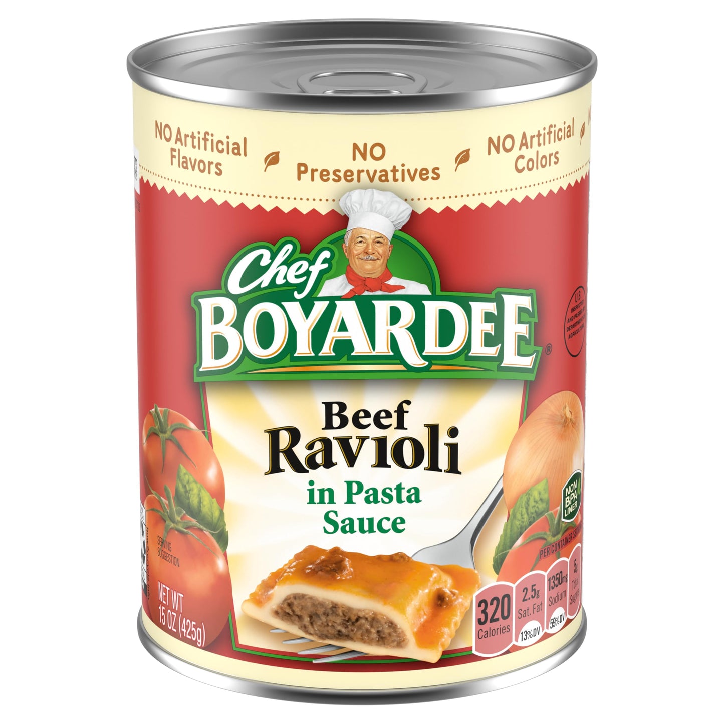 Chef Boyardee Beef Ravioli, 15 oz