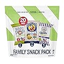 SkinnyPop Family SnackPack Original, Pirate's Booty and SkinnyPop Kettle, Gluten Free, Non-GMO, Vegan Popcorn, Healthy Snacks, 0.5oz Indivudlaly Sized