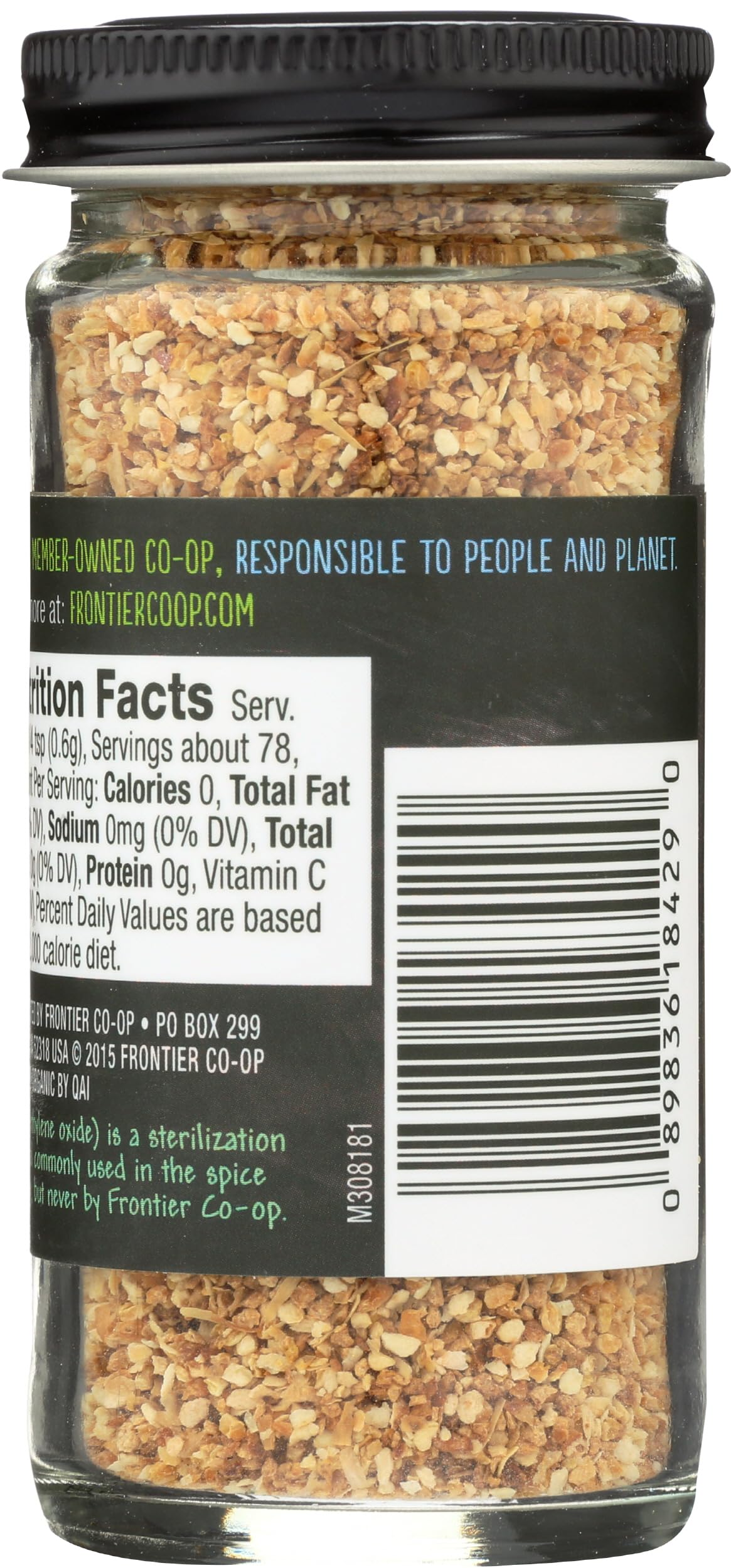 Frontier Co-op Organic Lemon Peel, 1.70-Ounce Jar, Bright Zesty Lemon Peel for Tea, Baking, Marinades & Rubs