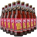 Saranac World Famous Hand-Crafted Root Beer, 12 fl oz (12 Glass Bottles)