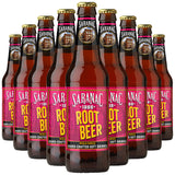Saranac World Famous Hand-Crafted Root Beer, 12 fl oz (24 Glass Bottles)