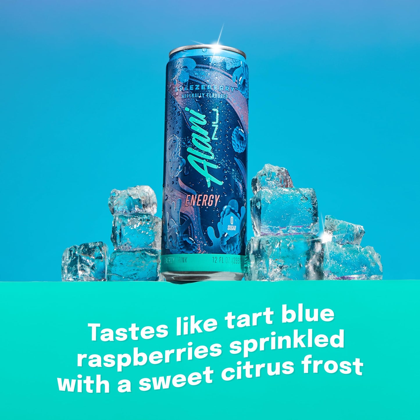 Alani Nu BREEZEBERRY, Sugar Free, Low Calorie Energy Drinks, 200mg Caffeine, Biotin, B Vitamins, Zero Sugar, 10 Calories, 12 Fl Oz Cans, 12 Pack