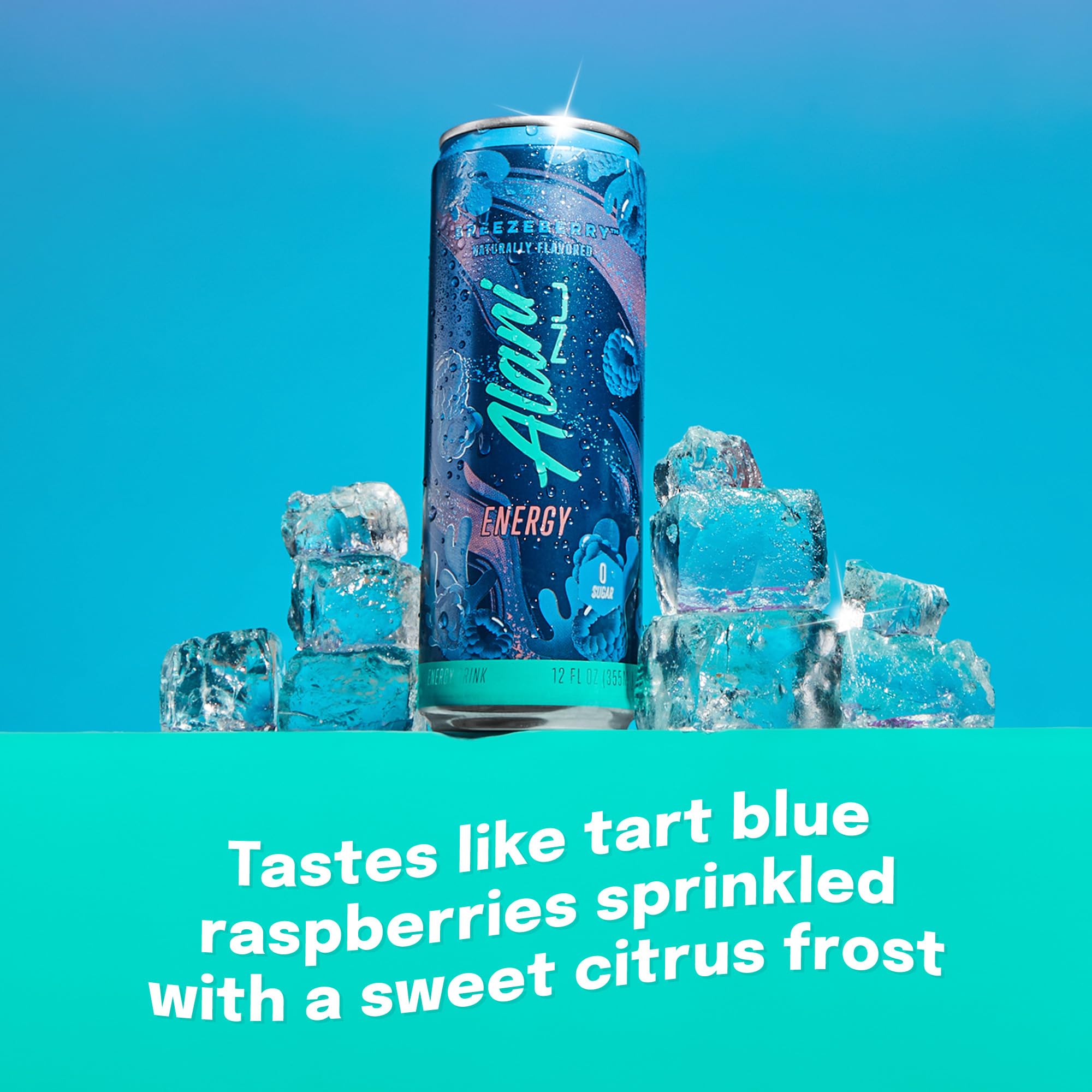 Alani Nu BREEZEBERRY, Sugar Free, Low Calorie Energy Drinks, 200mg Caffeine, Biotin, B Vitamins, Zero Sugar, 10 Calories, 12 Fl Oz Cans, 12 Pack