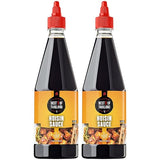 Best Of Thailand Hoisin Sauce | Real Authentic Asian Brewed Sauces for Cooking & Meal Dressings | No MSG, Certified Kosher & Fat-Free | 2 Pack - Each
