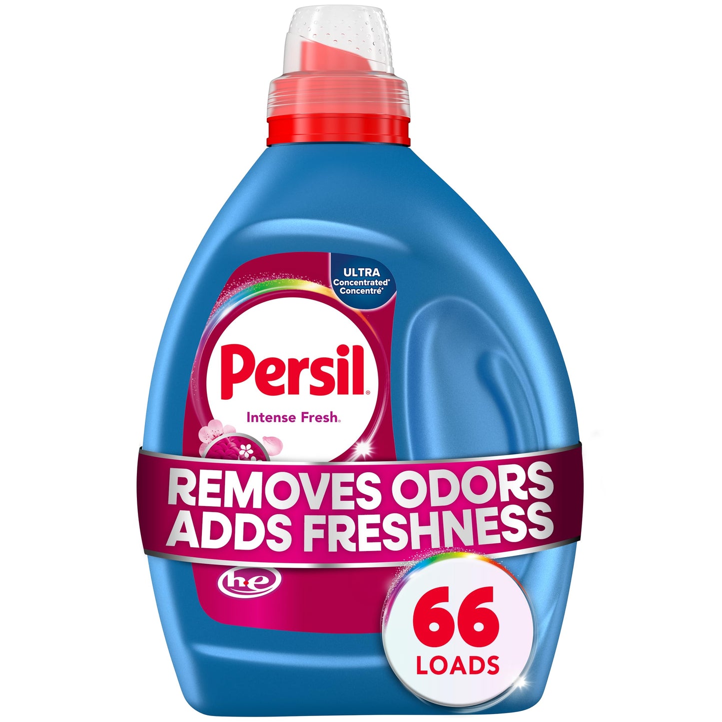 Persil Intense Fresh Everyday Clean Laundry Detergent Liquid, 50 Fl Oz, 66 Loads, Ultra Concentrated Laundry Soap, Deep Cleaning & Lasting Freshness