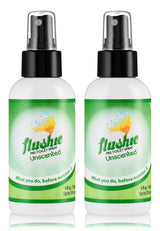 Flushie Pre-Toilet Spray Poop Spray Travel Size Toiletries Bathroom Spray for Toilet Traveling Essentials Poop deodorizer Poop Odor eliminator 4oz