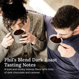 For Wellness Arabica Ground Coffee (12 oz, Dark Roast) - Pair With The Good Stuff to Supercharge Your Coffee