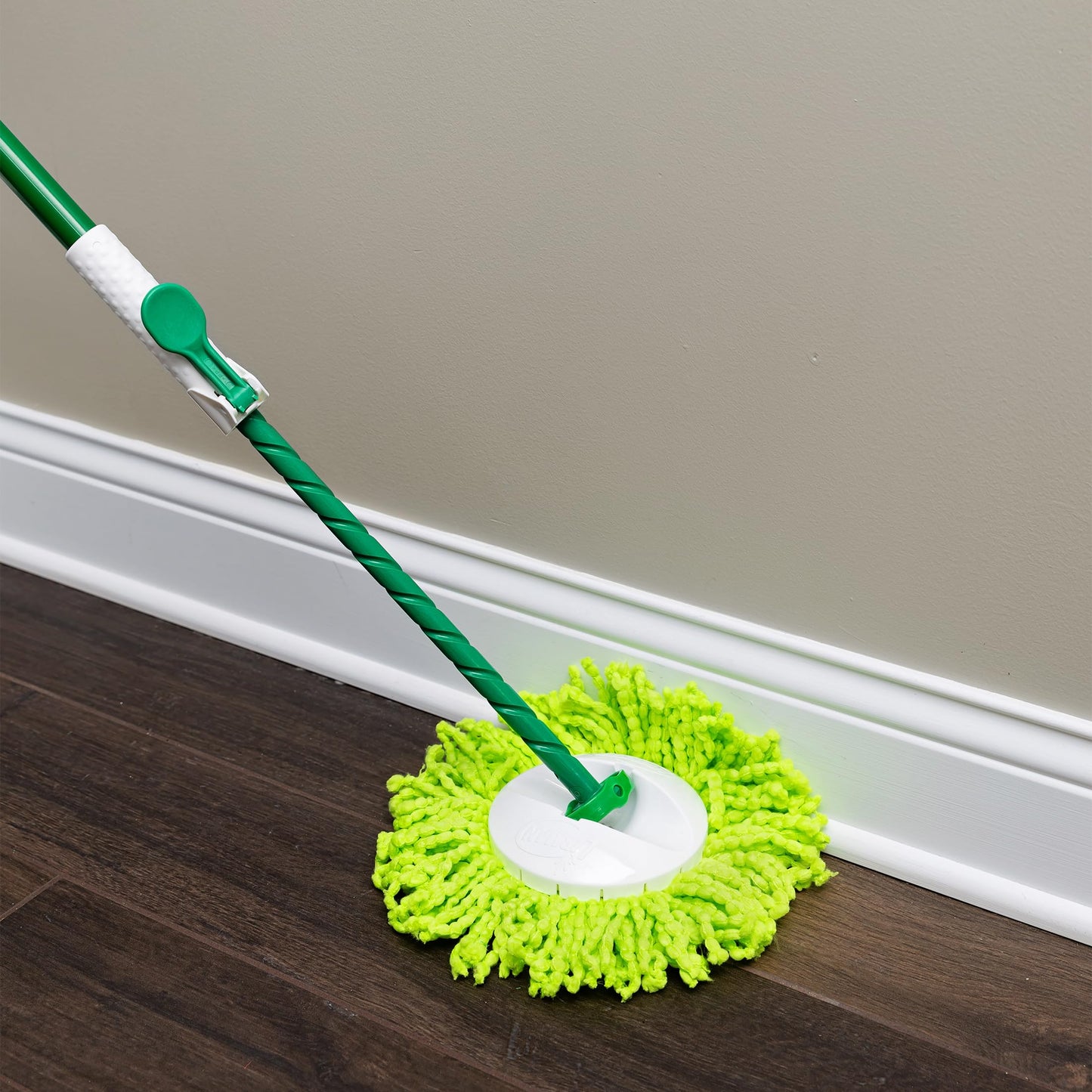 Libman Lightning Spin Mop System Plus 3 Refill Head | Mop and Bucket with Wringer Set | Floor Mop | Spin Mop | Libman Mop | Mops for Floor Cleaning |
