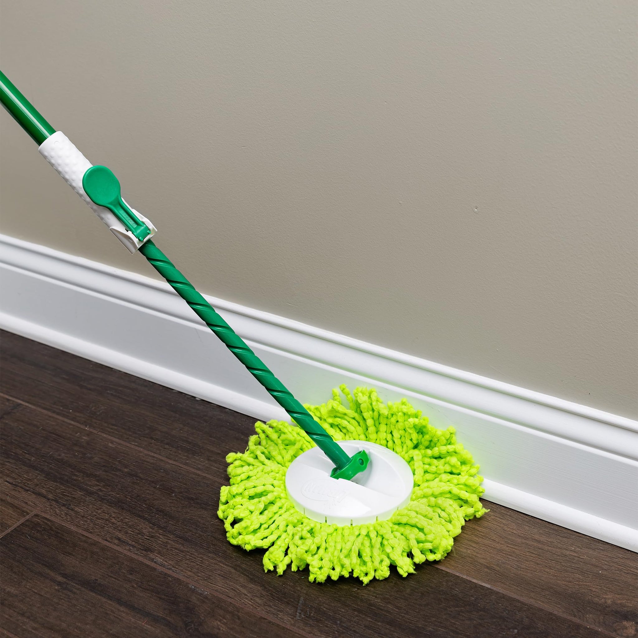 Libman Lightning Spin Mop System Plus 3 Refill Head | Mop and Bucket with Wringer Set | Floor Mop | Spin Mop | Libman Mop | Mops for Floor Cleaning |