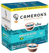 Cameron's Coffee Single Serve Pods, Jamaica Blue Mountain Blend, 32 Count (Pack of 1)
