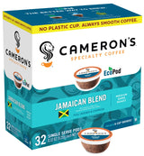 Cameron's Coffee Single Serve Pods, Jamaica Blue Mountain Blend, 32 Count (Pack of 1)
